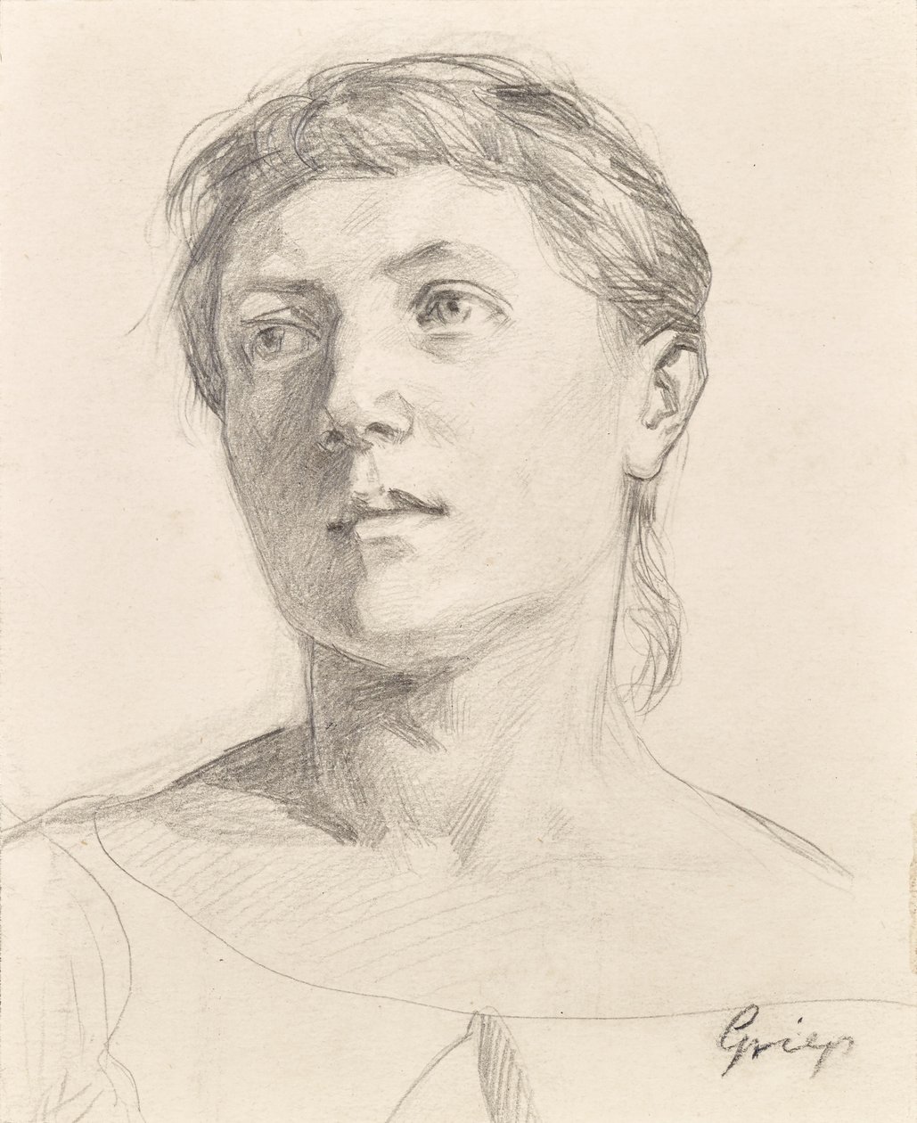 Mädchenportrait von Christian Griepenkerl