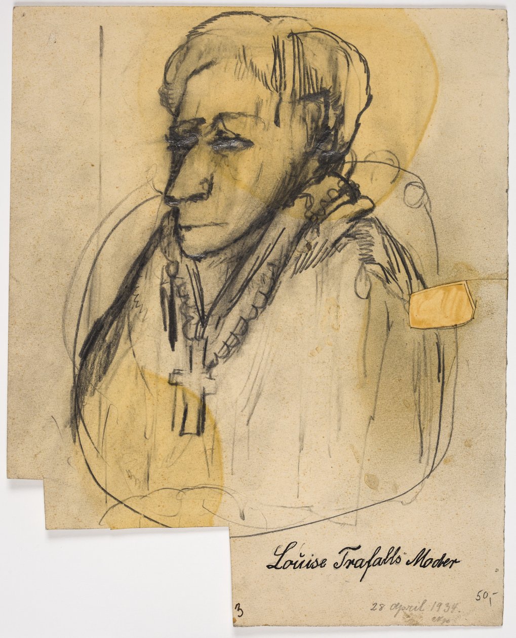 "Louise Trafalls Mutter" von Christian Kongstad Petersen