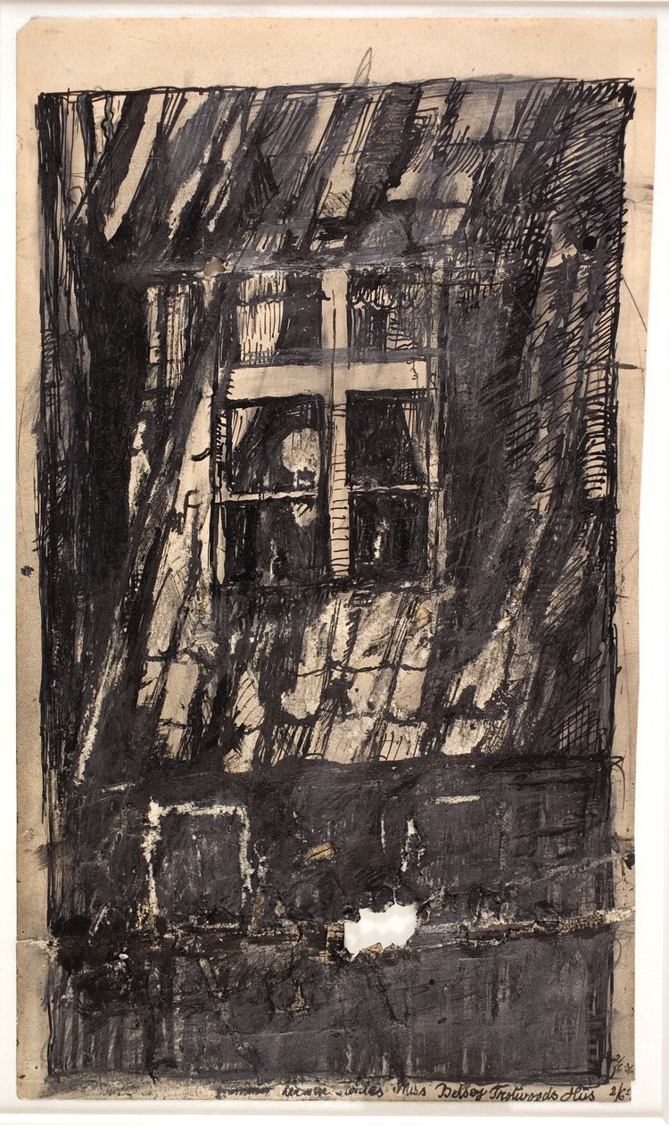 Mr. Dick am Fenster von Christian Kongstad Petersen