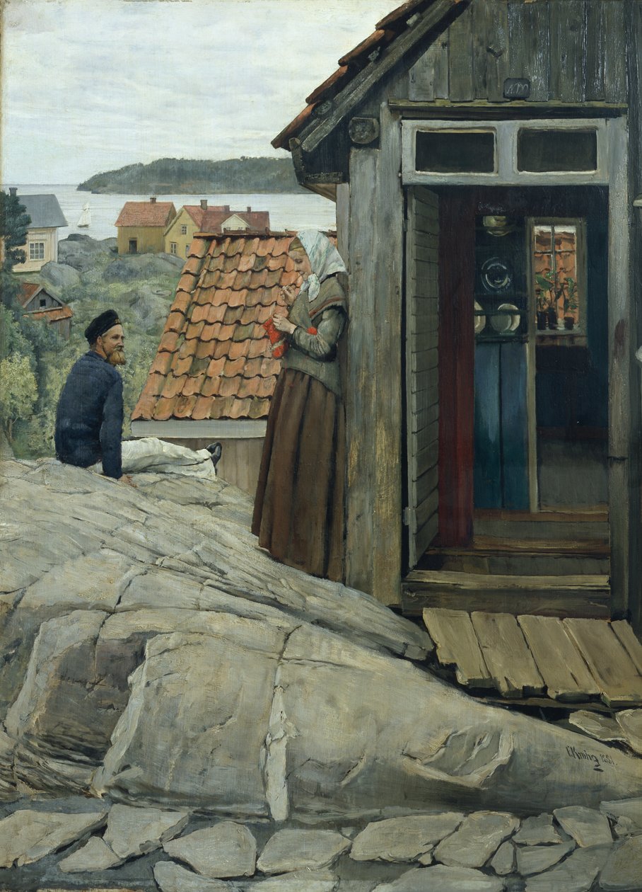 Von der Küste von Christian Krohg