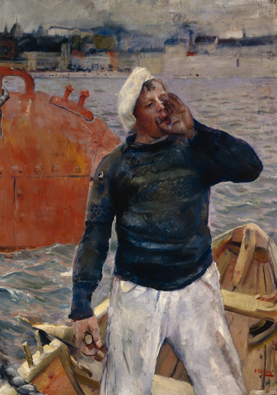 Einholen von Christian Krohg