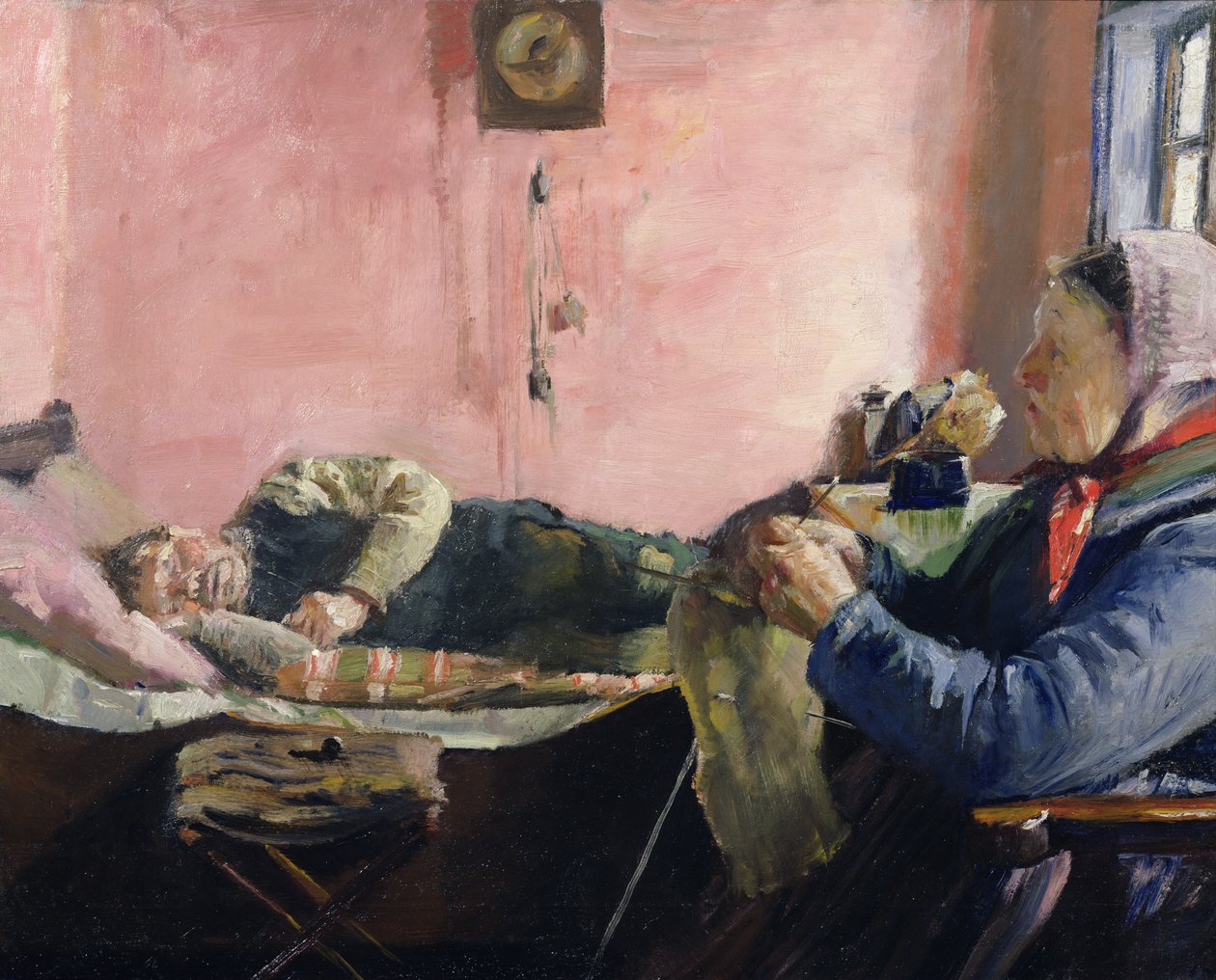 Niels Gaihedes Nachmittagsschlaf von Christian Krohg