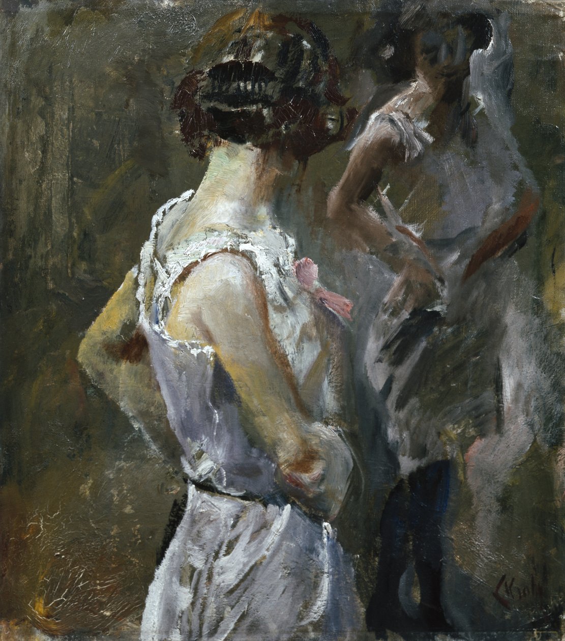Die Toilette von Christian Krohg