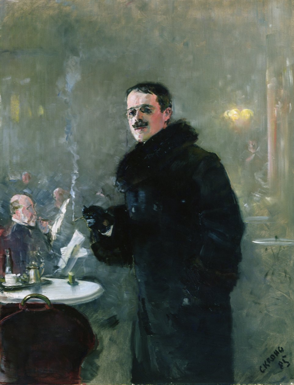 Der Maler Gerhard Munthe von Christian Krohg