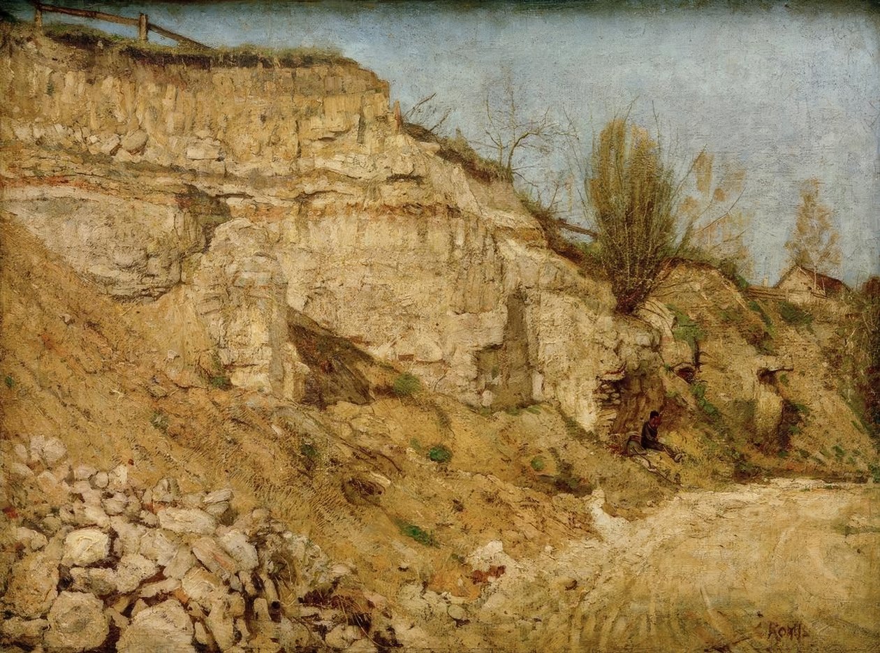 Steinbruch bei Weimar von Christian Rohlfs