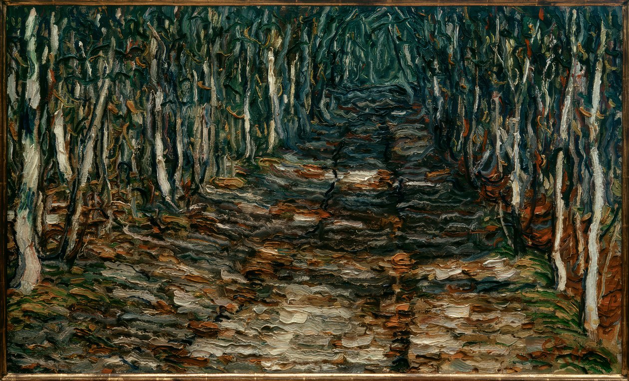Waldweg nach Erling von Christian Rohlfs