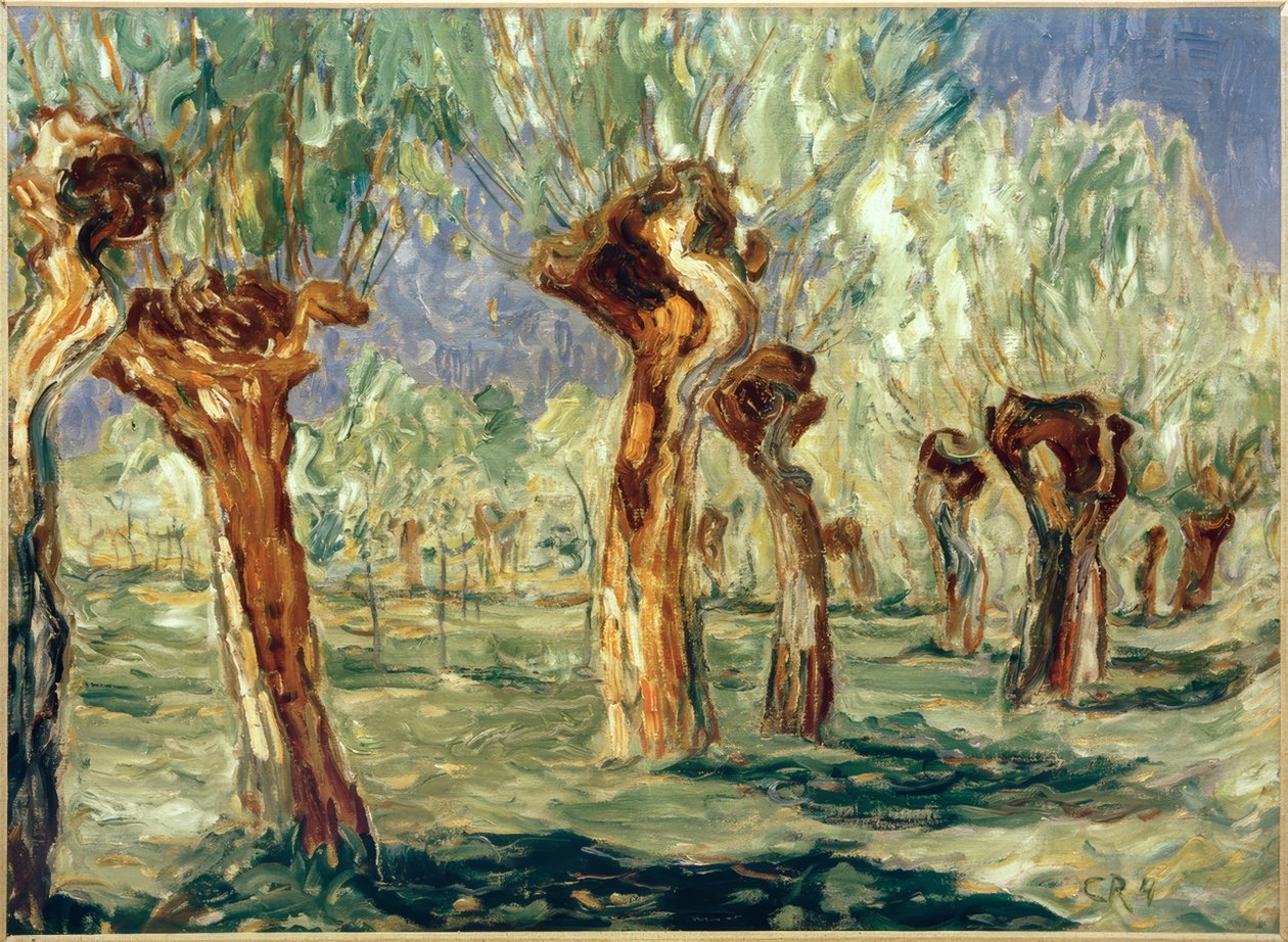 Weiden im Frühjahr von Christian Rohlfs
