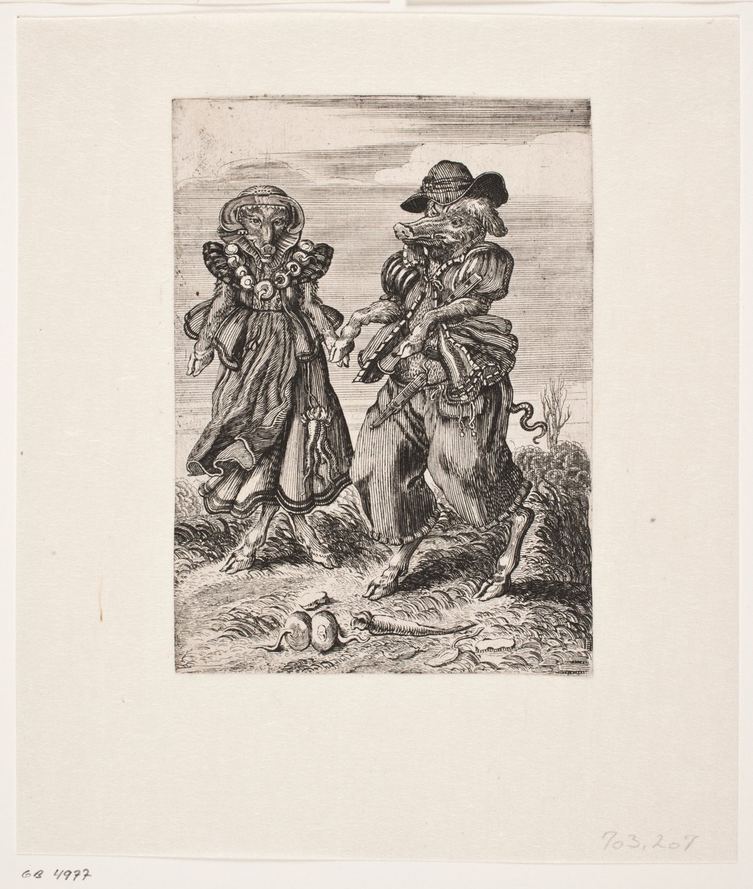 Grisepar som danser von Christian Rothgiesser