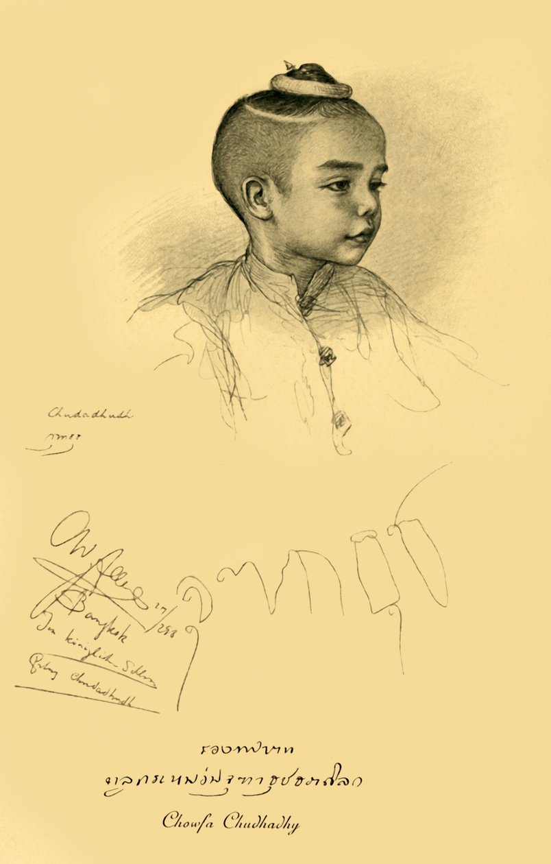 Chowfa Chudhadhy, 1898 von Christian Wilhelm Allers