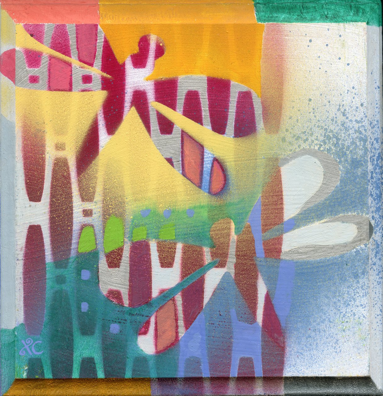 Libellen im Sommer, 2008 von Christina Saj