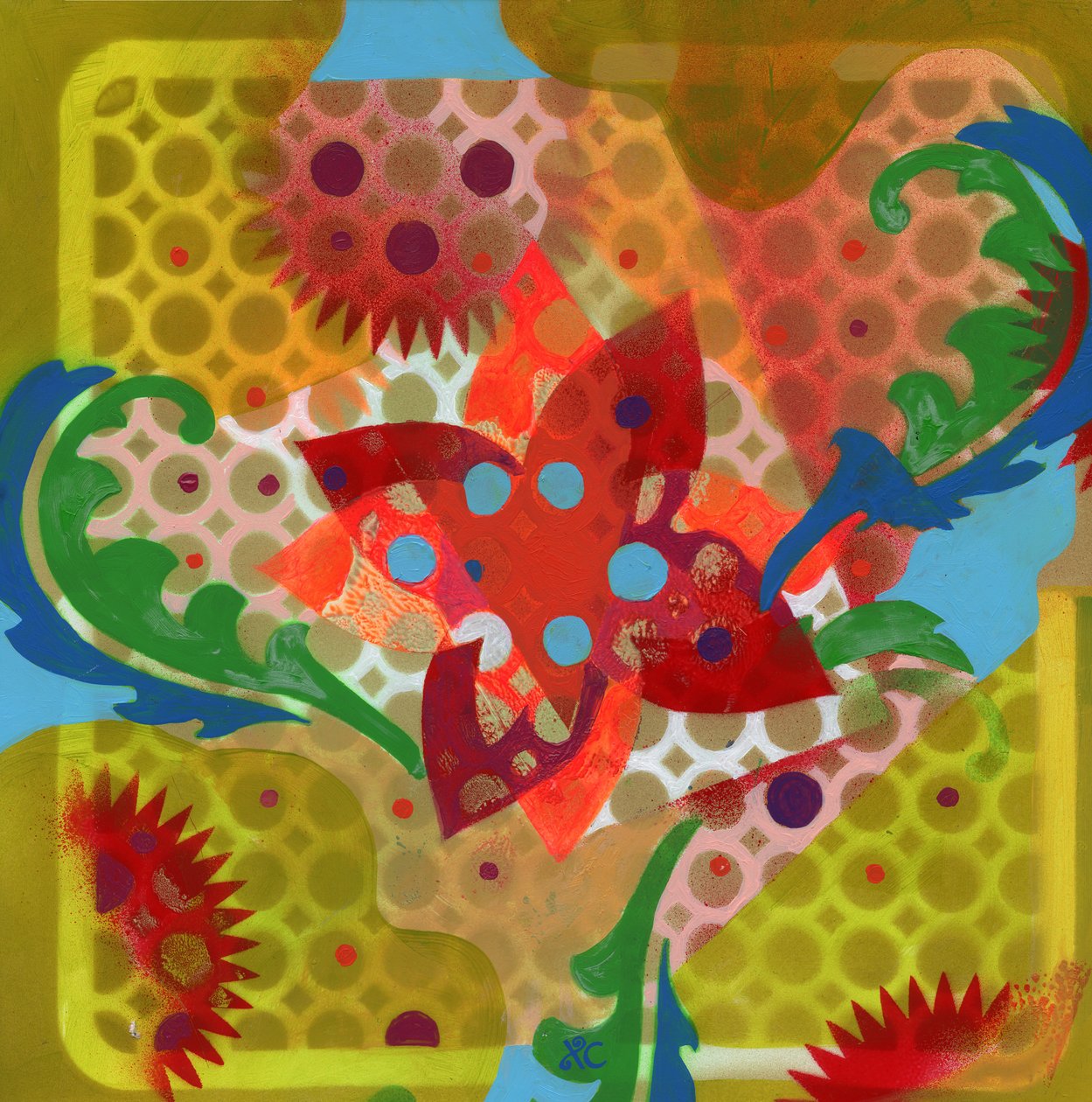 Meditation 39, ca. 2017 von Christina Saj