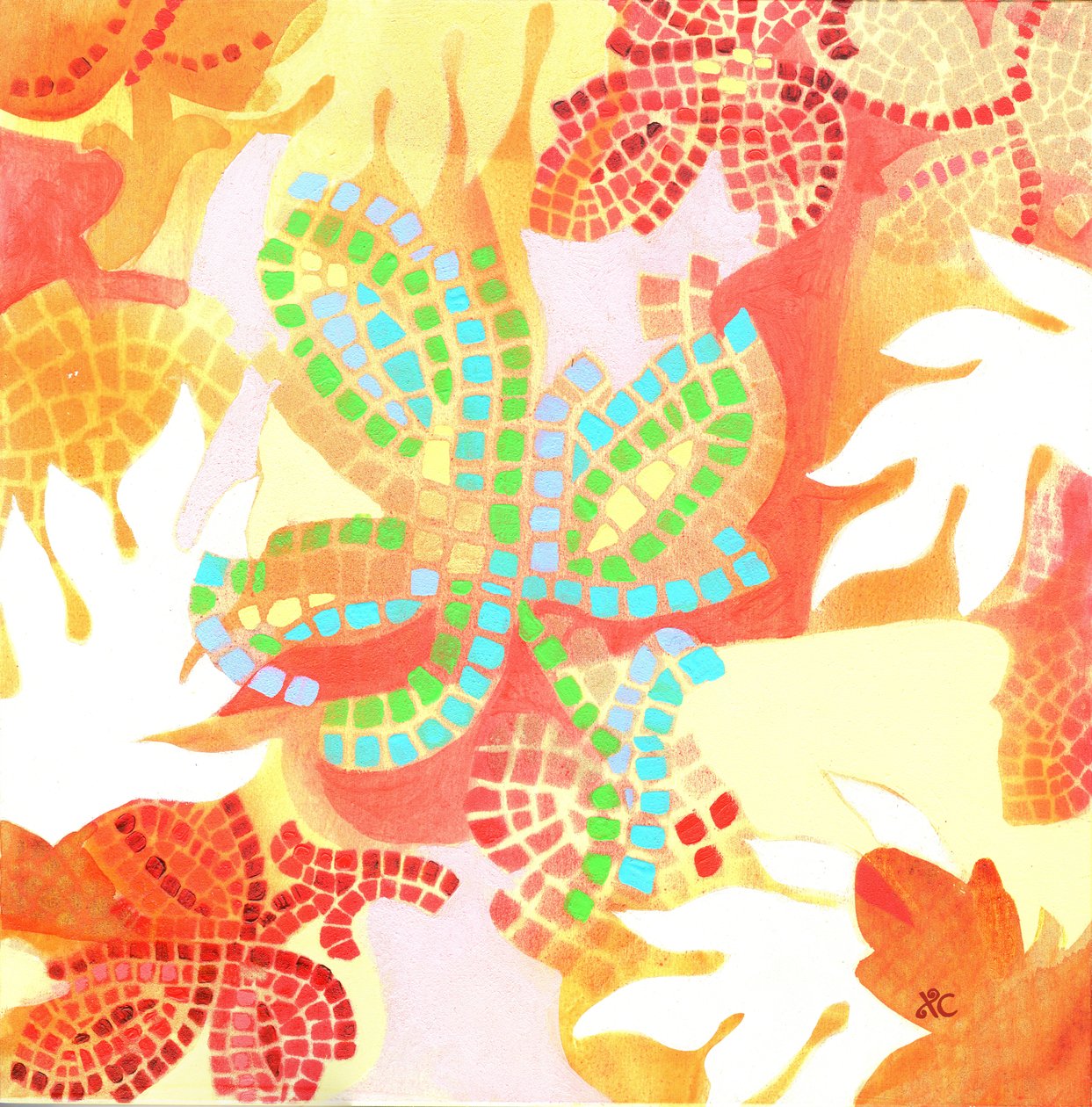 Meditation 24, ca. 2017 von Christina Saj