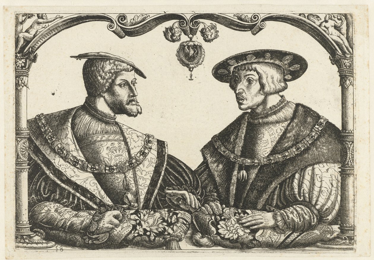 Karl V. und Ferdinand I. von Christoffel Bockstorffer