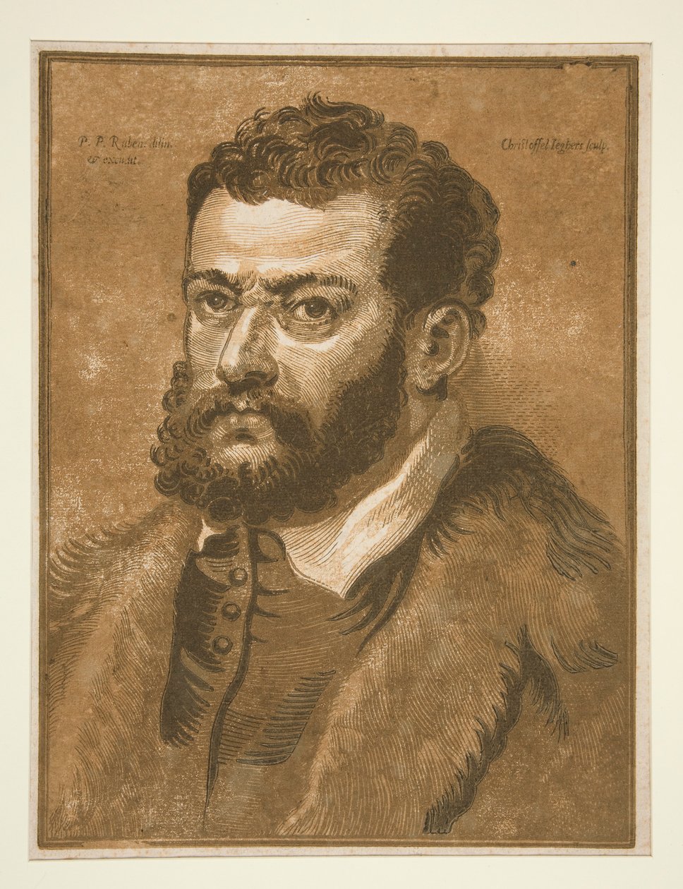 Porträt eines bärtigen Mannes von Christoffel Jegher
