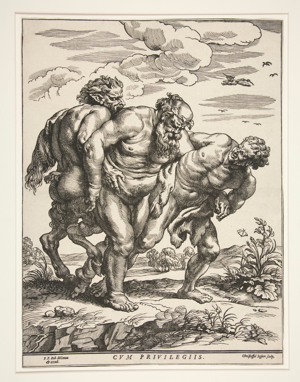 Der Marsch des Silenus von Christoffel Jegher
