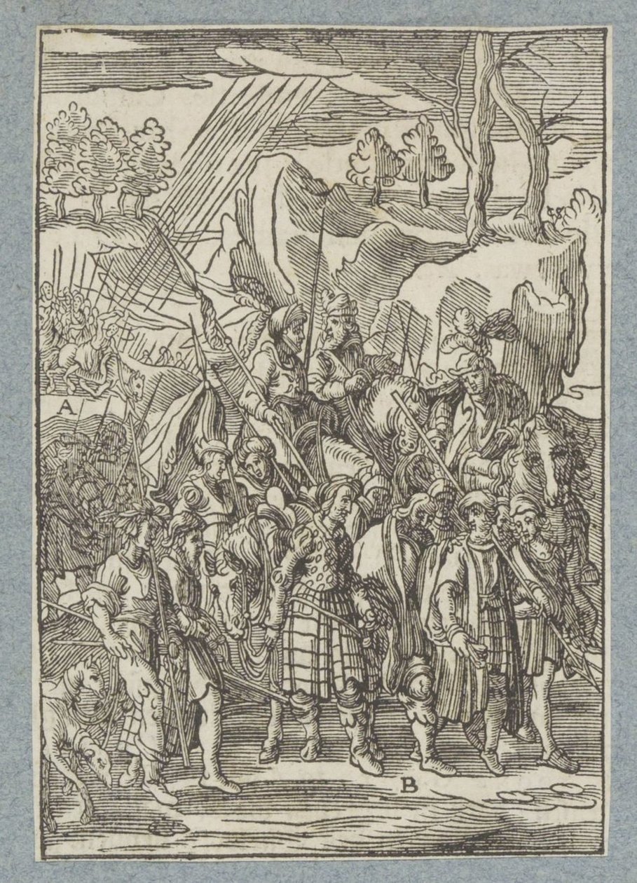 Bekehrung des Paulus von Christoffel van Sichem (II)