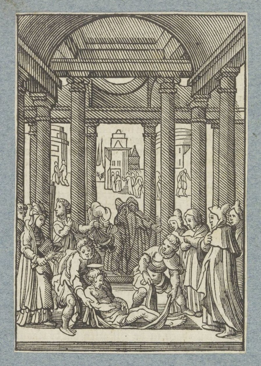 Begräbnis von Stephanus von Christoffel van Sichem (II)