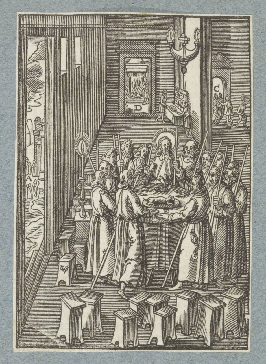 Pessachmahl von Christoffel van Sichem (II)