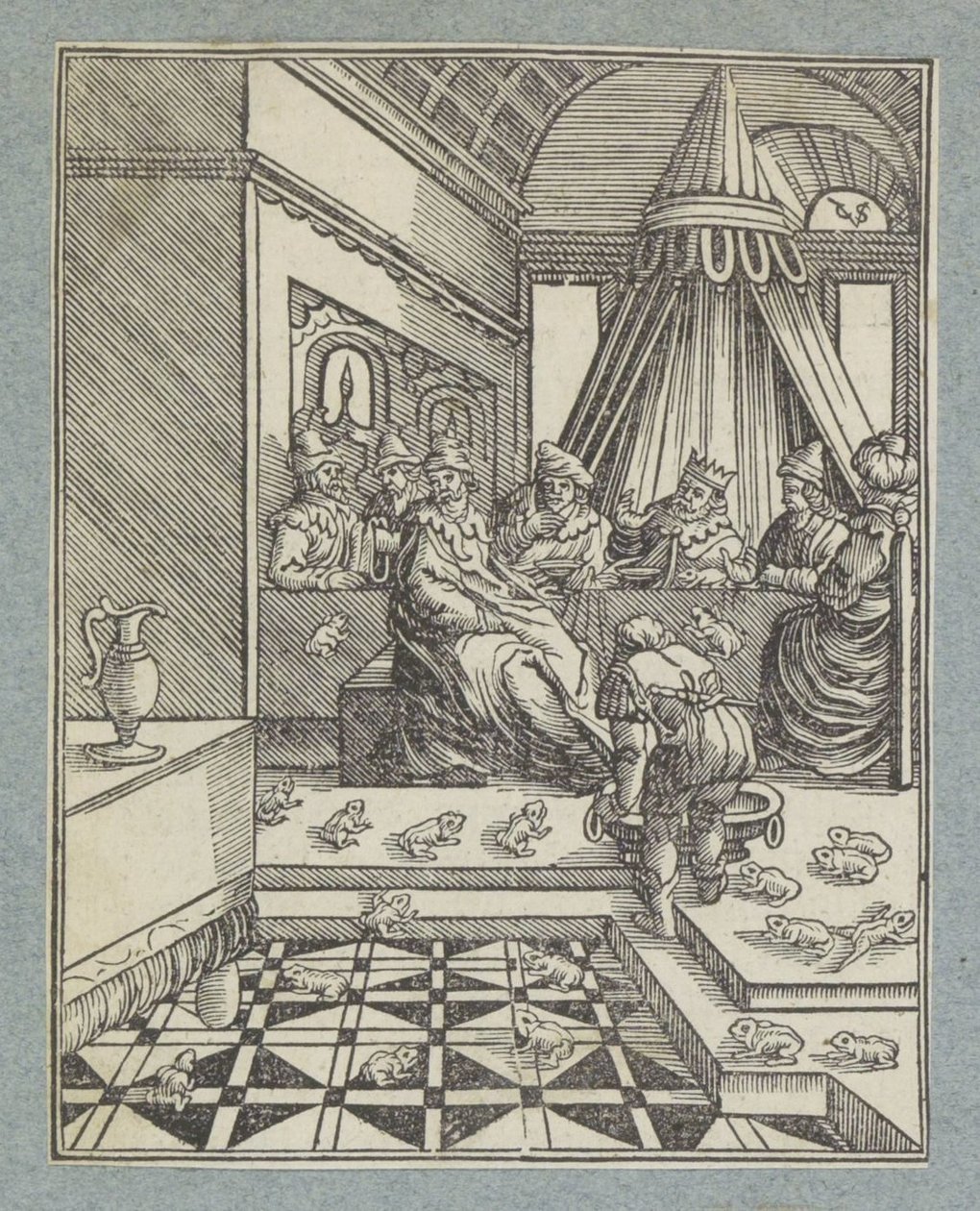 Plage der Frösche von Christoffel van Sichem (II)