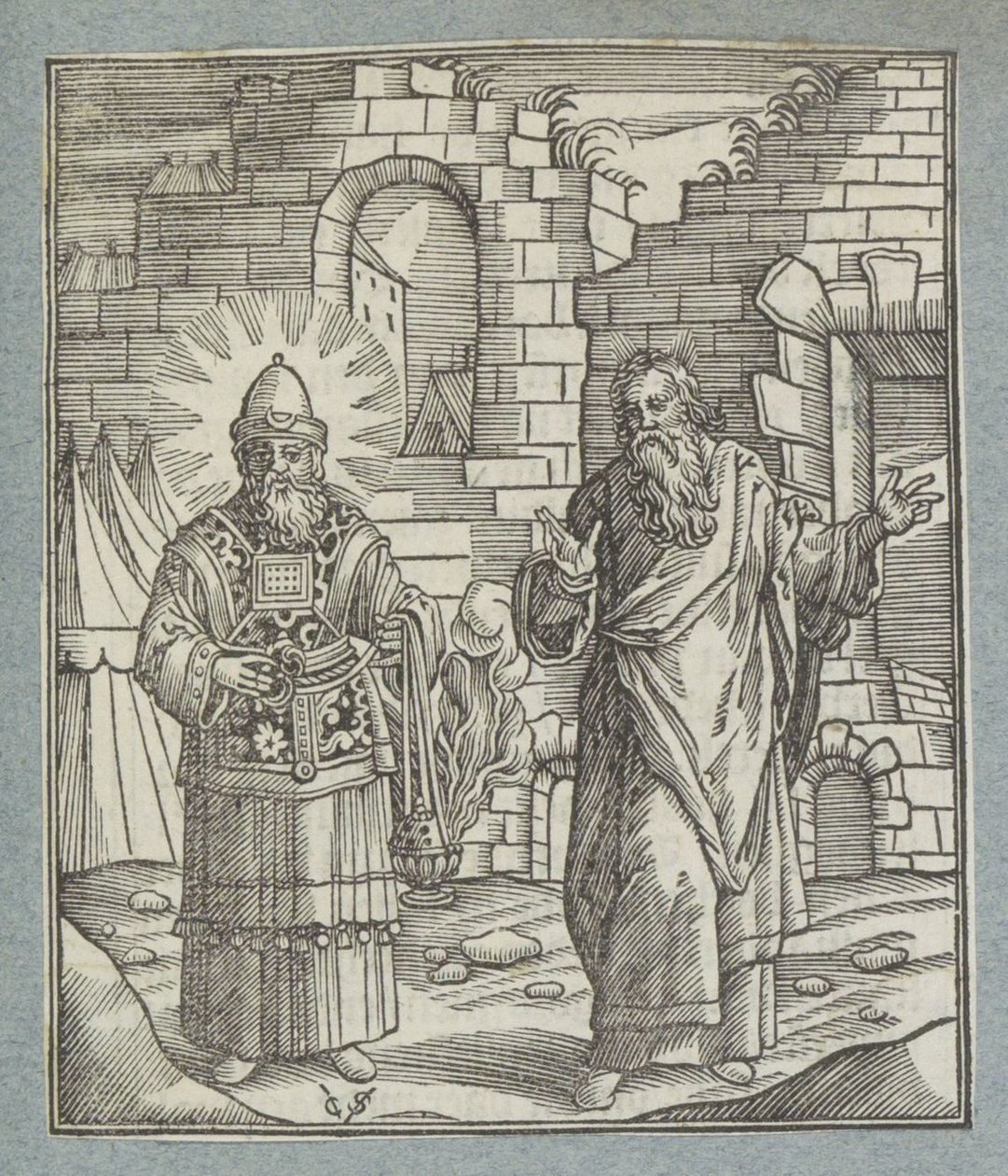 Priesterkleidung von Christoffel van Sichem (II)