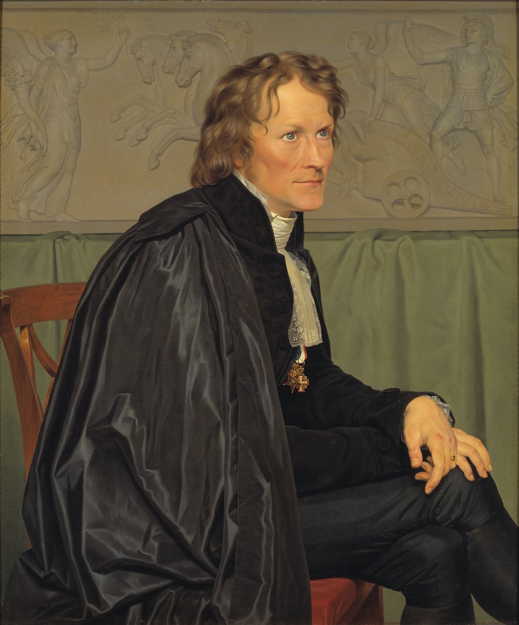Bertel Thorvaldsen (1770-1844) von Christoffer Wilhelm Eckersberg