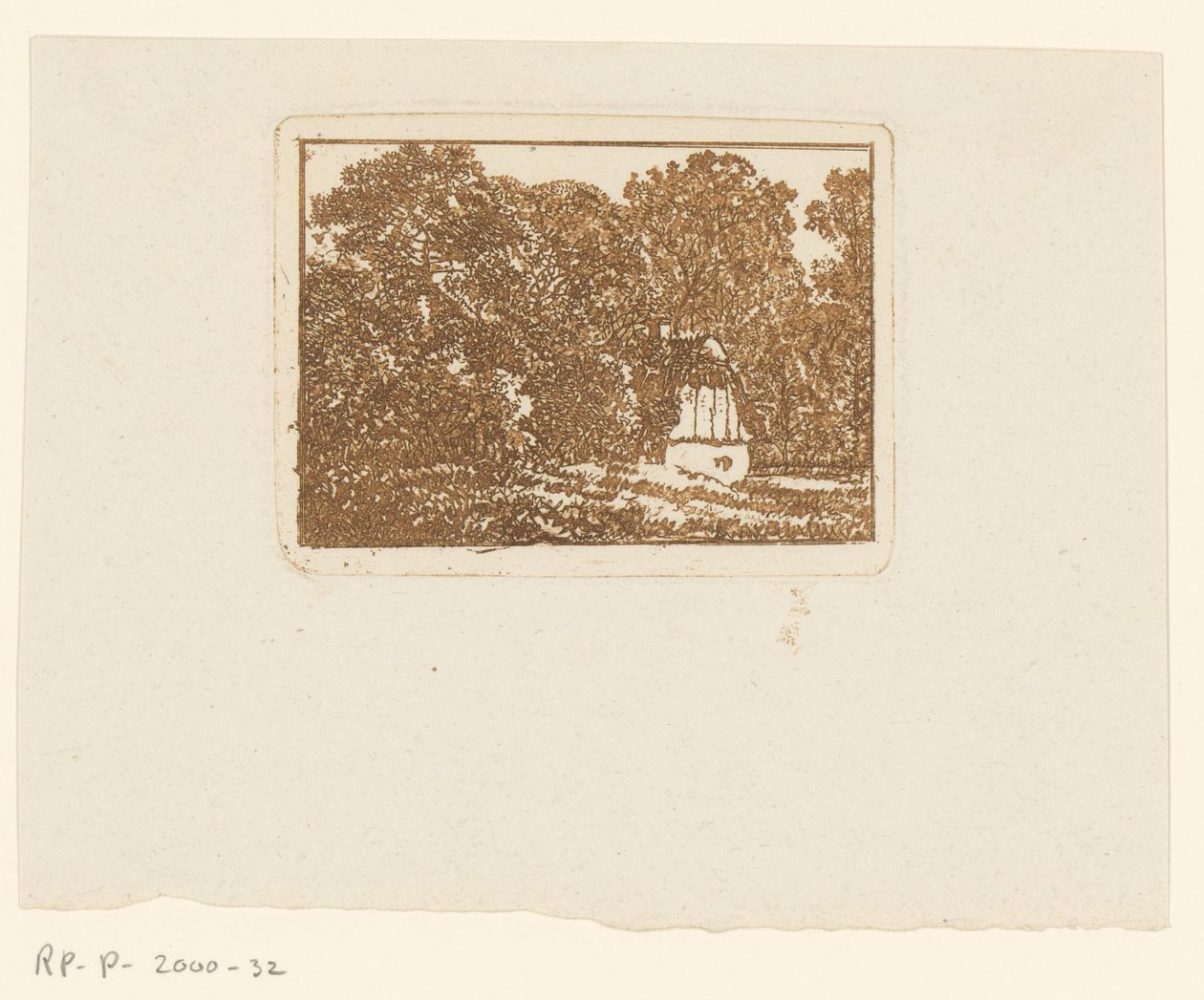 Bauernhütte im Wald von Christoph Nathe