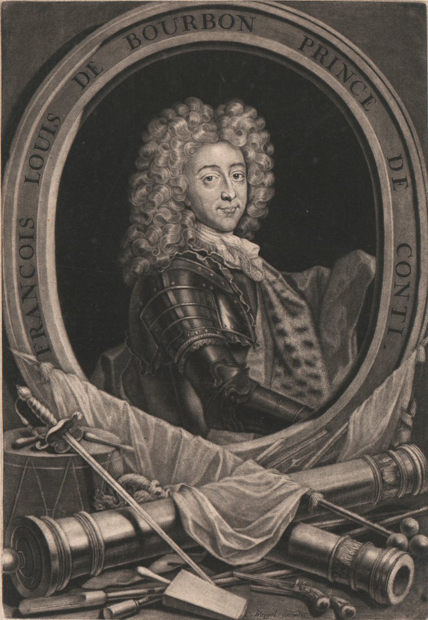 François Louis de Bourbon, Prinz de Conti von Christoph Weigel