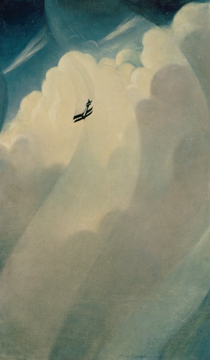 Spiralförmiger Abstieg von Christopher Richard Wynne Nevinson
