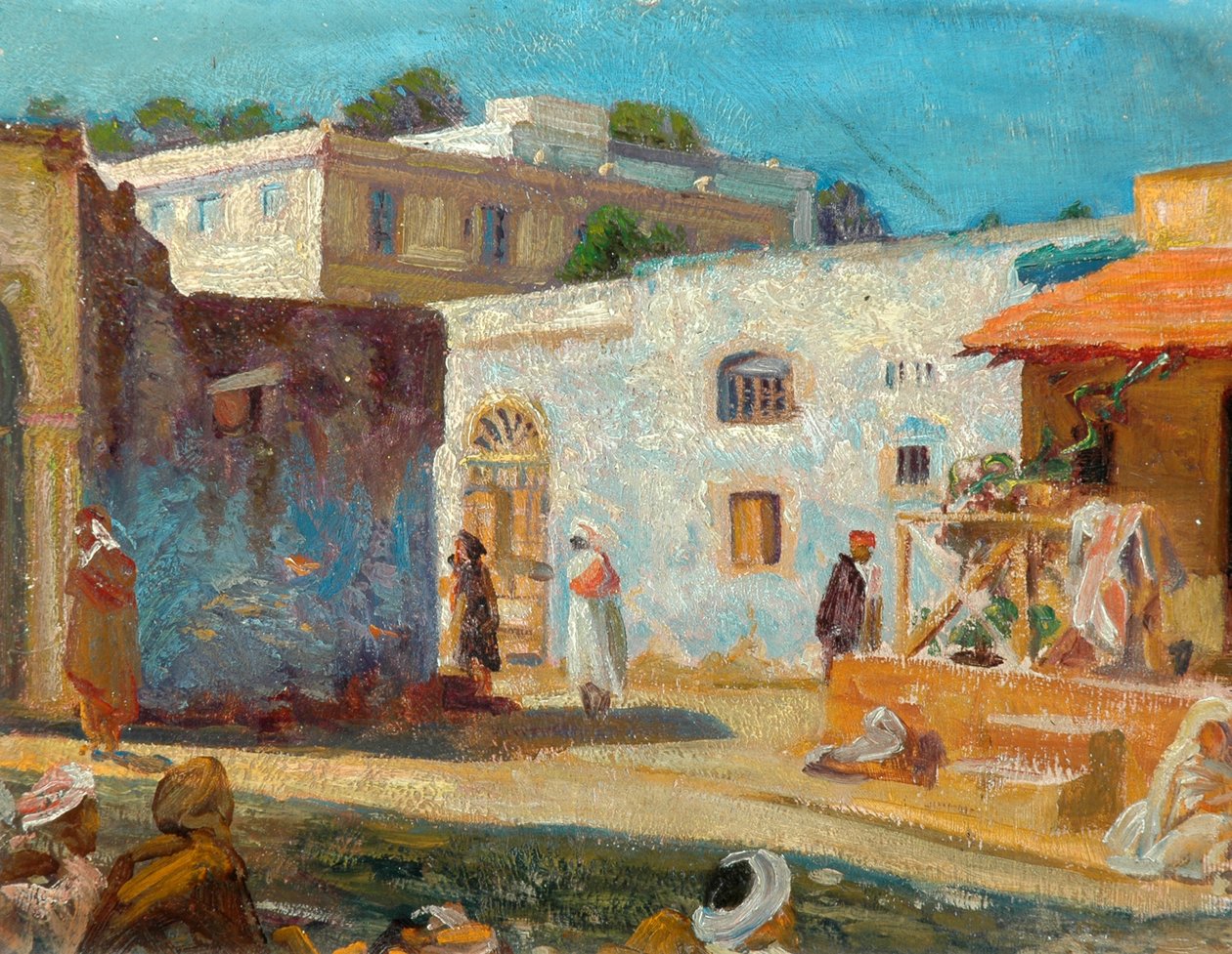 Straßenszene in Tanger, 1914 von Christopher Williams