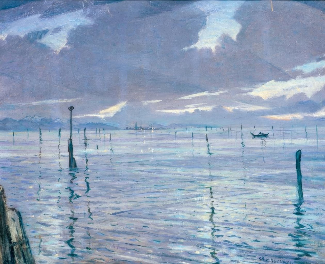 Torcello, Venedig von Christopher Richard Wynne Nevinson