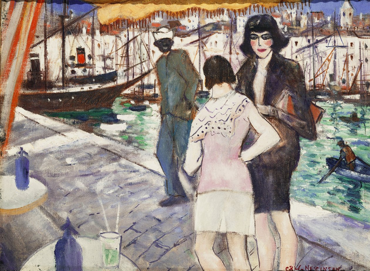 Am Kai von Christopher Richard Wynne Nevinson