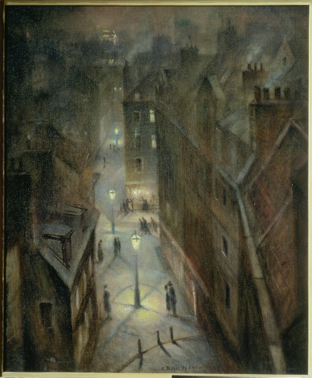 Soho Dämmerung, ca. 1924 von Christopher Richard Wynne Nevinson