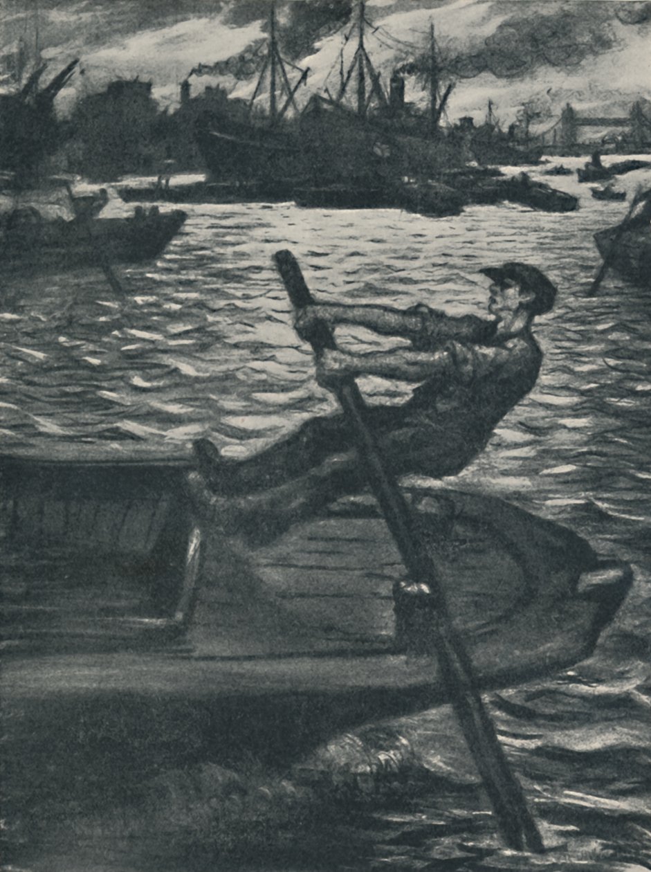 Der Schleusenwärter, 1920 von Christopher Richard Wynne Nevinson
