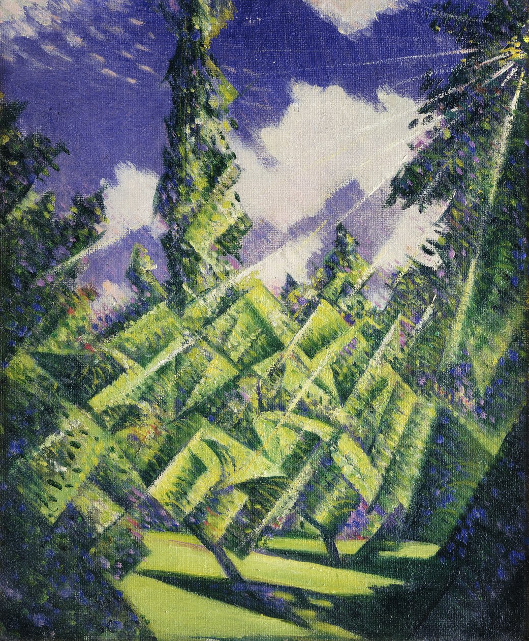 Die vier Jahreszeiten: Sommer von Christopher Richard Wynne Nevinson