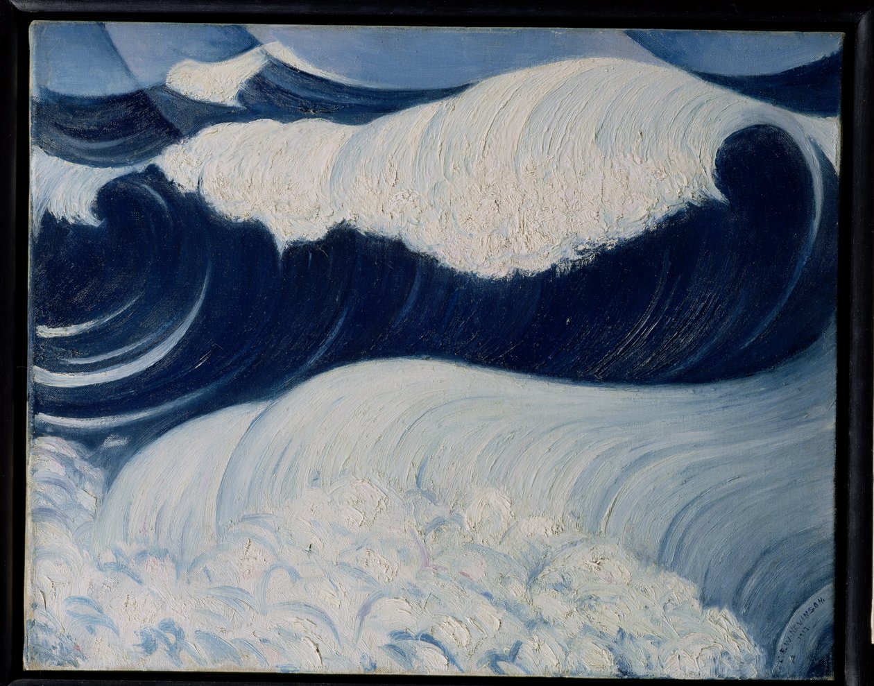 Die Welle, 1917 von Christopher Richard Wynne Nevinson