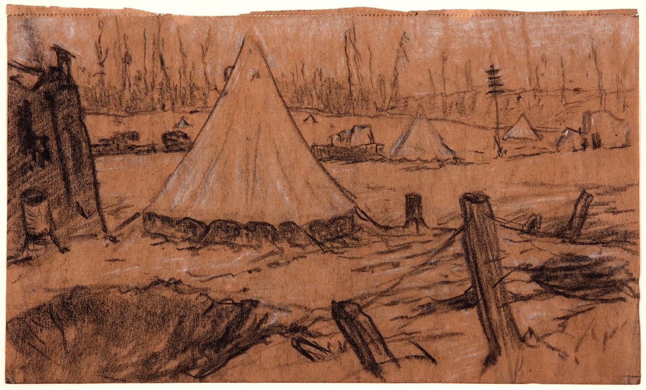 Eine Gruppe von Zelten von Christopher Williams