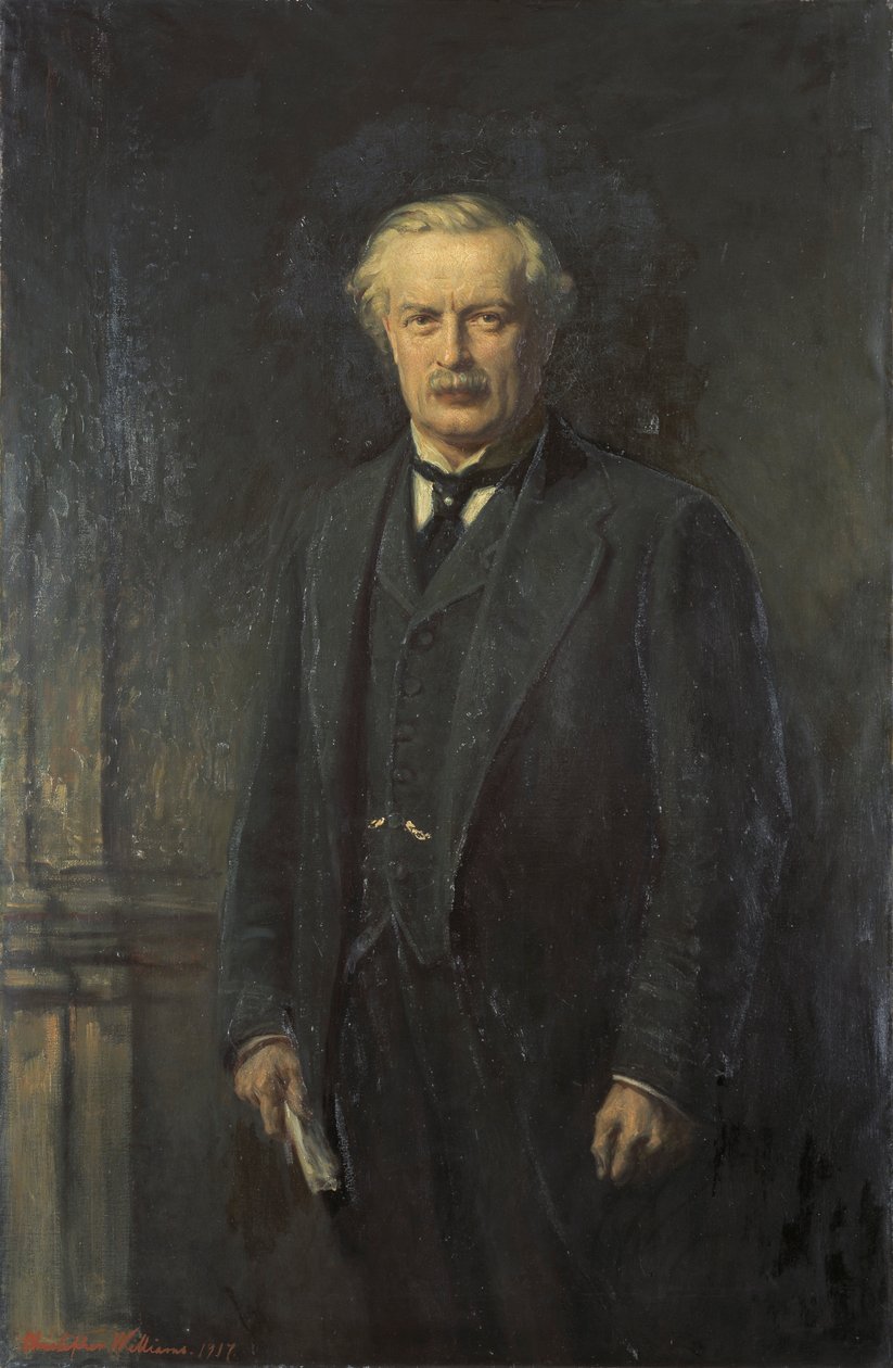 David Lloyd George 1863-1945, ca. 1917 von Christopher Williams