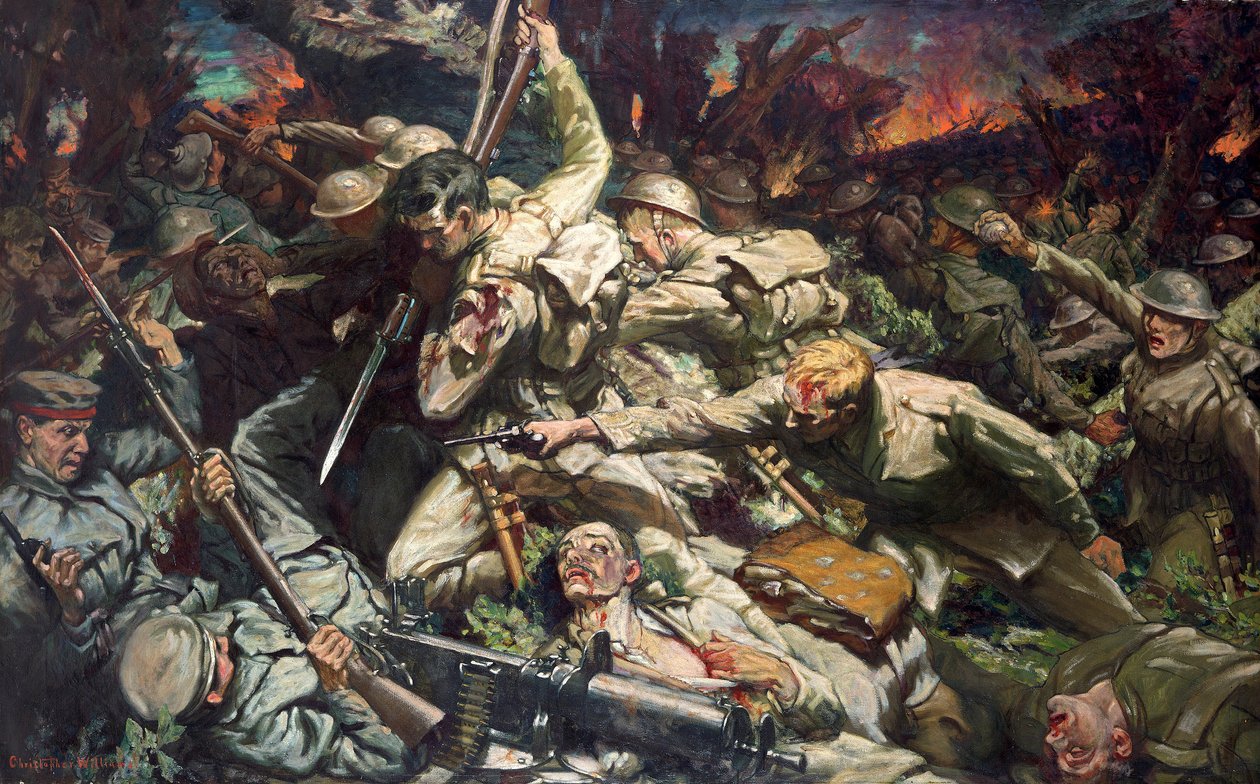 Die Waliser im Mametz-Wald, 1916-1934 von Christopher Williams