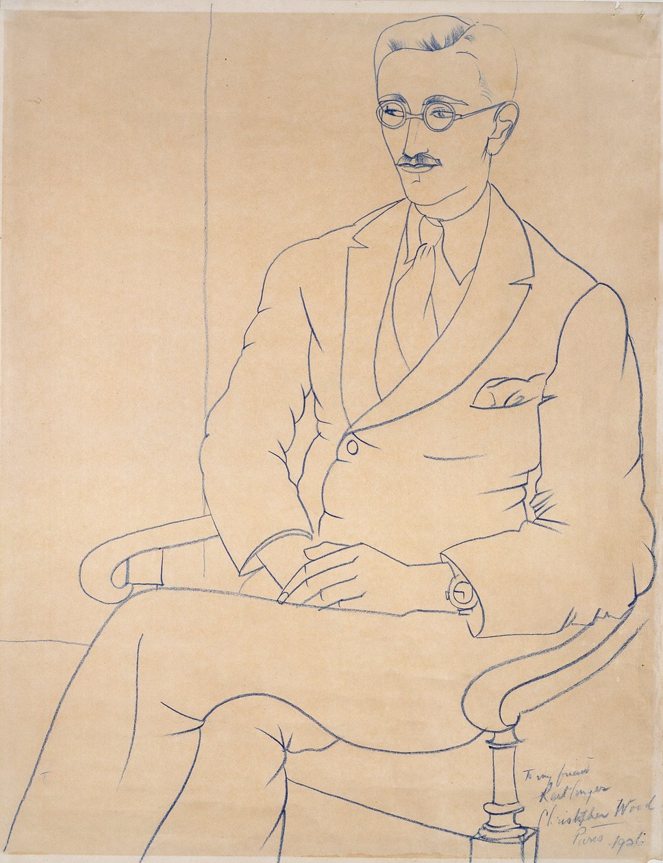 Porträt von Gerald Reitlinger, 1926 von Christopher Wood