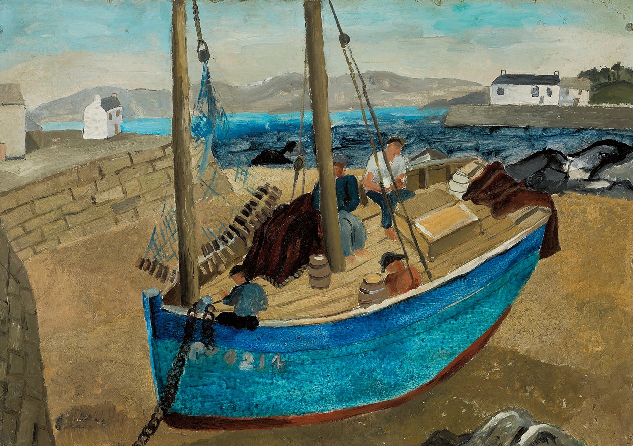 Das blaue Boot von Christopher Wood