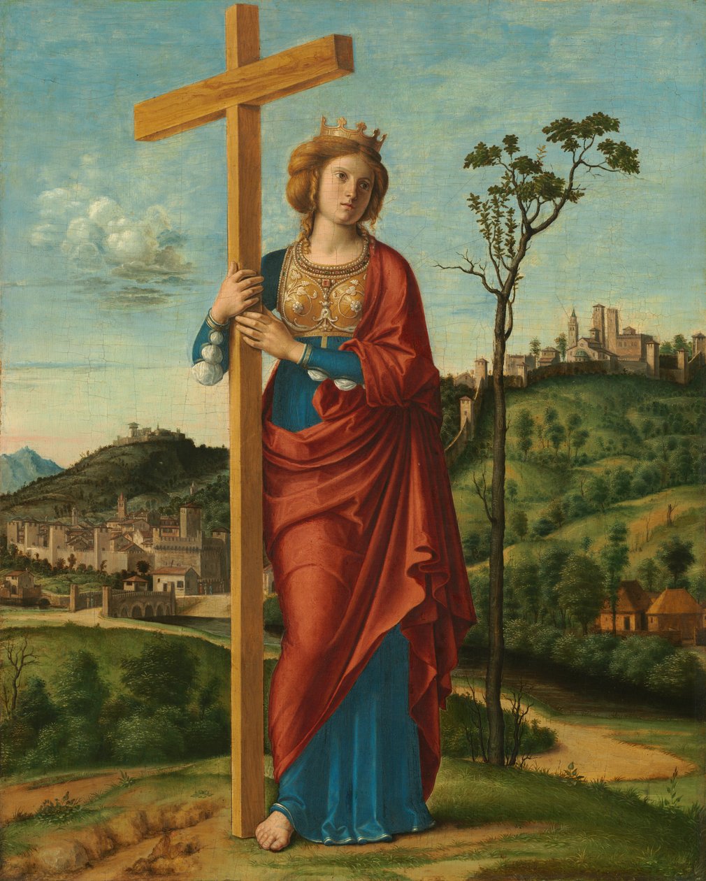 Die heilige Helena von Cima da Conegliano