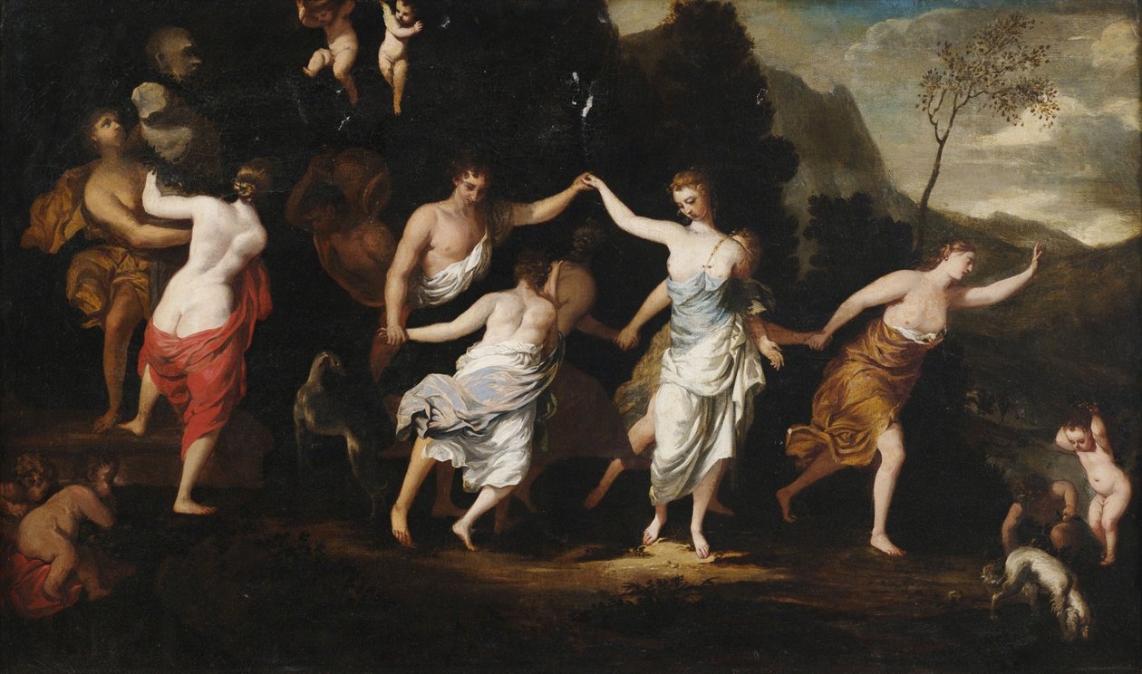 Bacchanal von Circle of Jan Boeckhorst