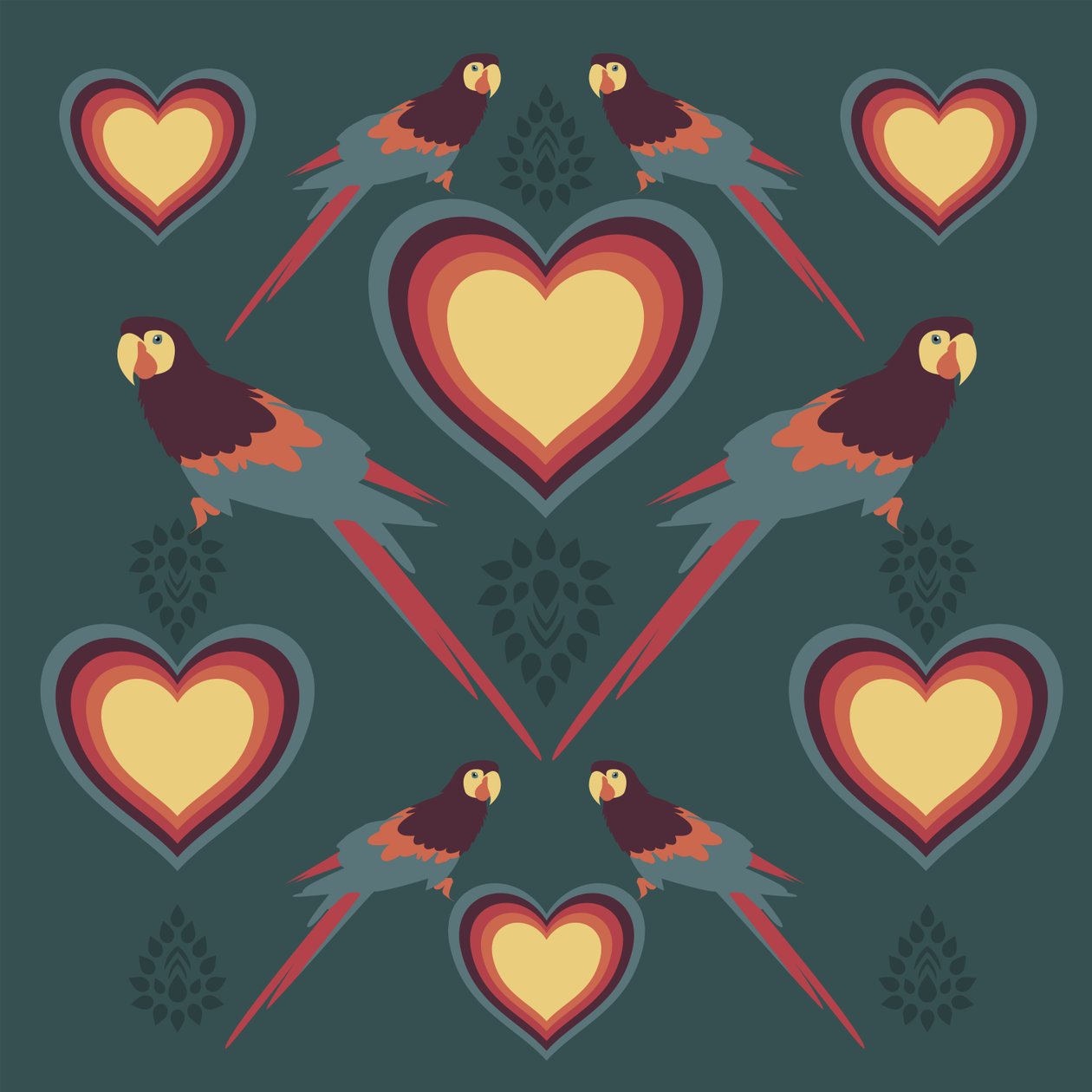 Papageienliebe von Claire Huntley
