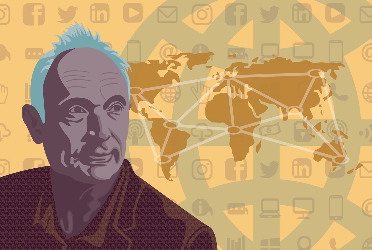 Tim Berners Lee von Claire Huntley