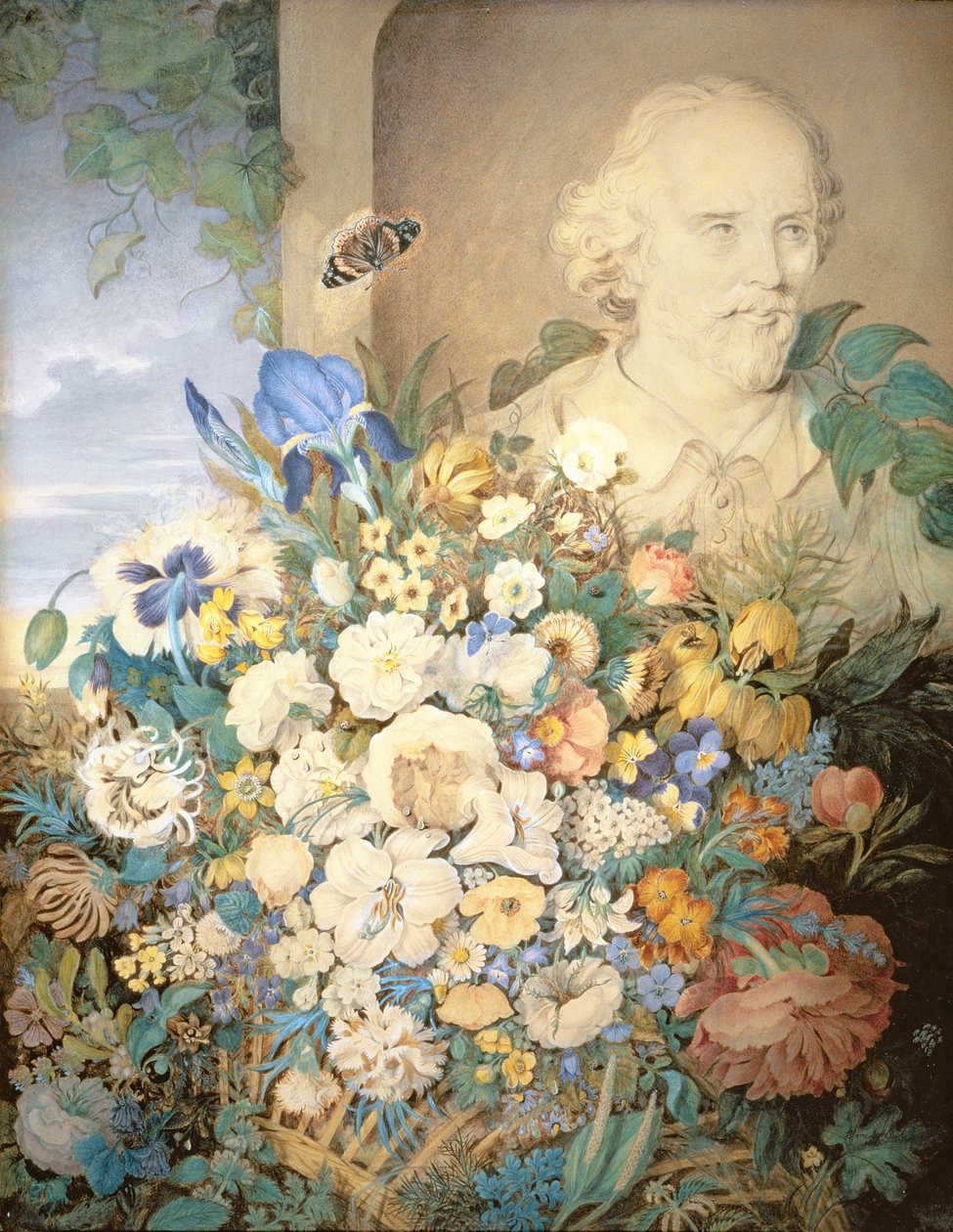 Die Blumen von Shakespeare, ca. 1835 von Clara Maria Pope