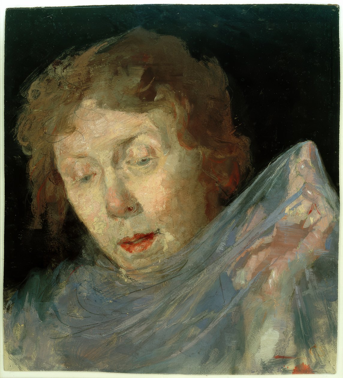 Selbstbildnis von Clara Siewert