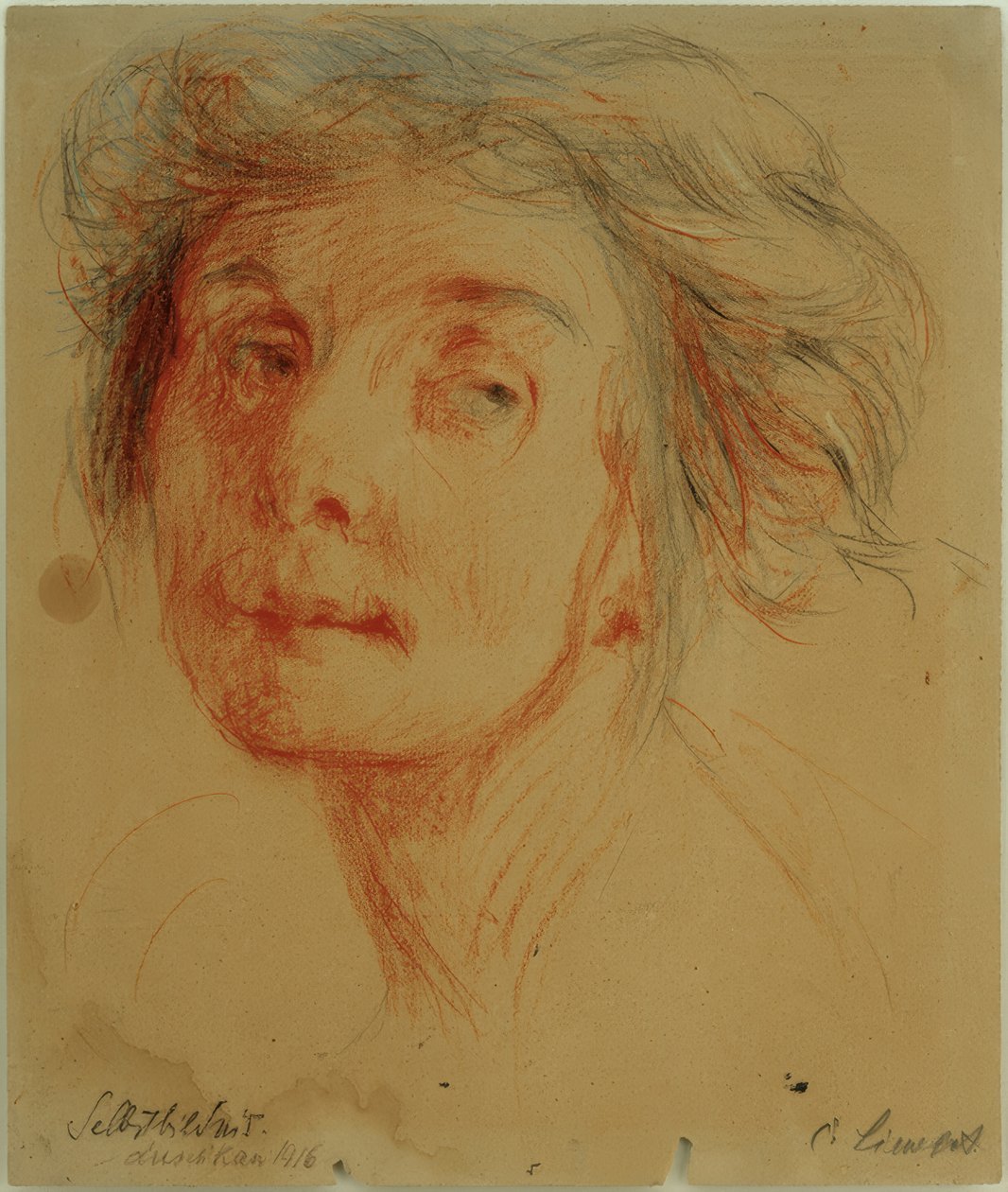 Selbstbildnis von Clara Siewert