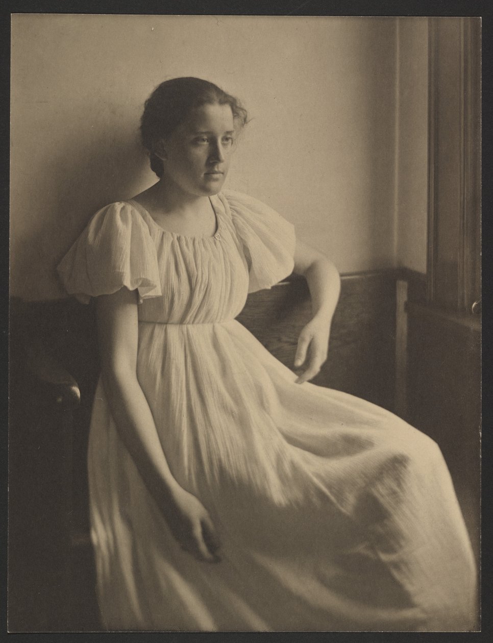 Das weiße Kleid von Clarence H. White