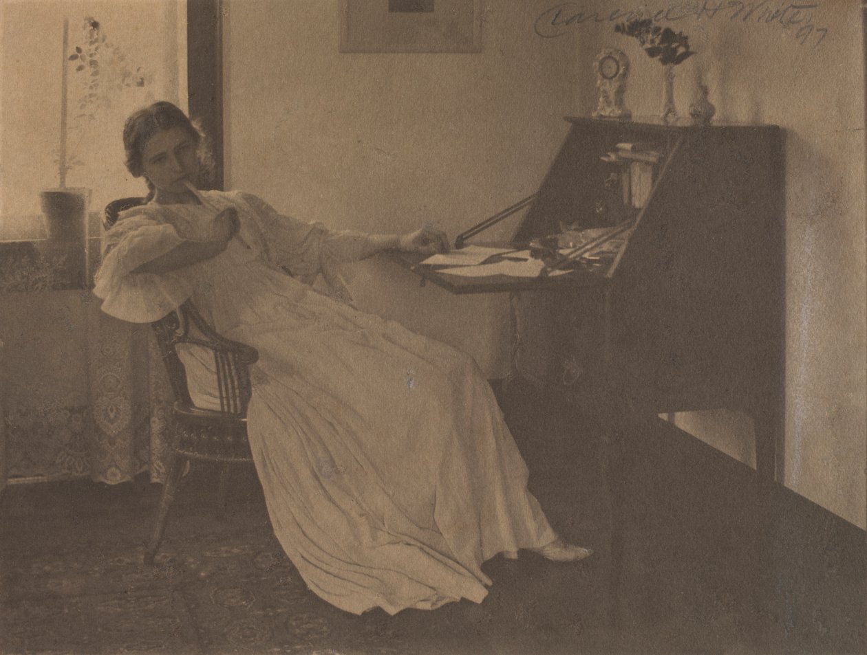Was soll ich sagen, 1896 von Clarence H. White