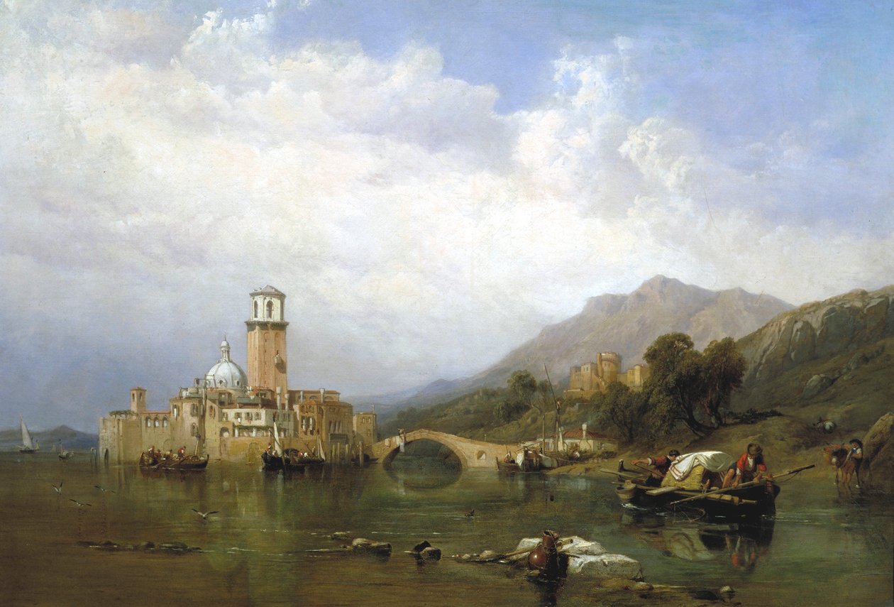 Im Golf von Venedig von Clarkson Stanfield